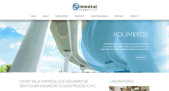 Desktop Screenshot of cimental.com.br